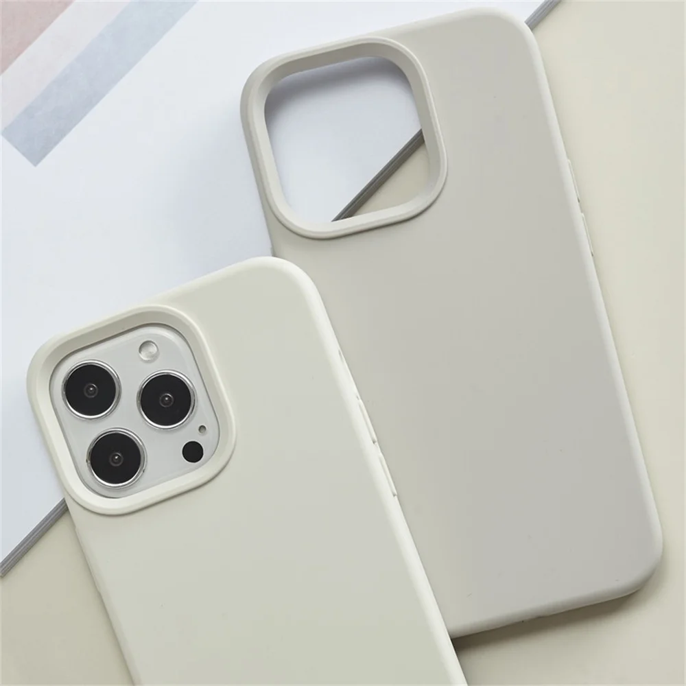 Original Handyhülle für iPhone 17, 16, 15, 11, 12, 13, 14 Pro Max, luxuriöse Flüssigsilikonhüllen für 7 8 Plus X XR, stoßfeste Softcover – Detail 4