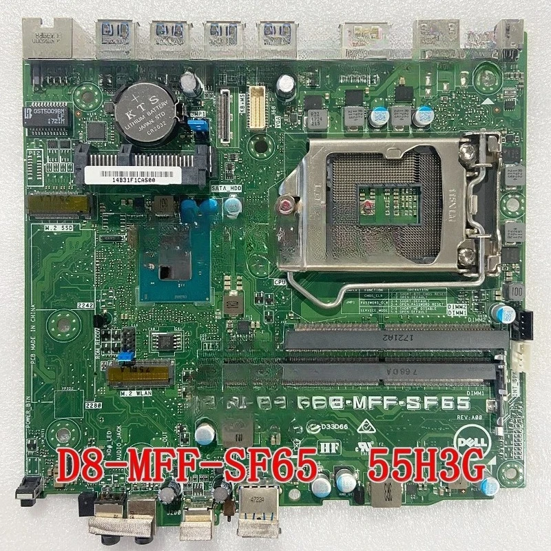 Peças para DELL Dell Optiplex 7050M mini placa principal D8-MFF-SF65 55H3G 65W versão