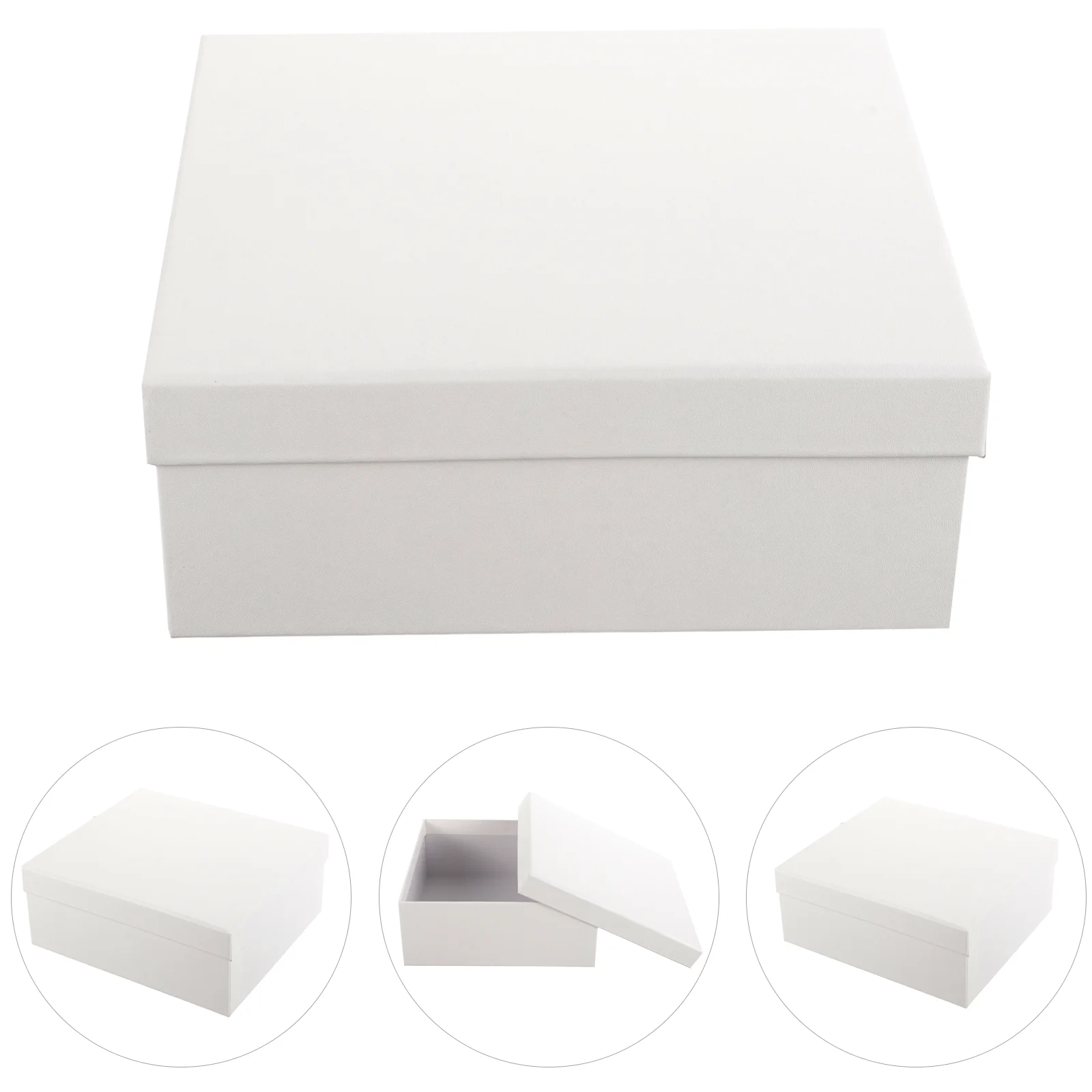 

Packing Box The Gift Square Boxes for Gifts Wrapping Large Presents Assorted Flat Wraps Packaging Small Bags Paper Bridesmaid