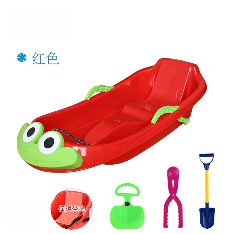 Children's Snowboard Extended Ski Car Thickened Grass Board Sandboard