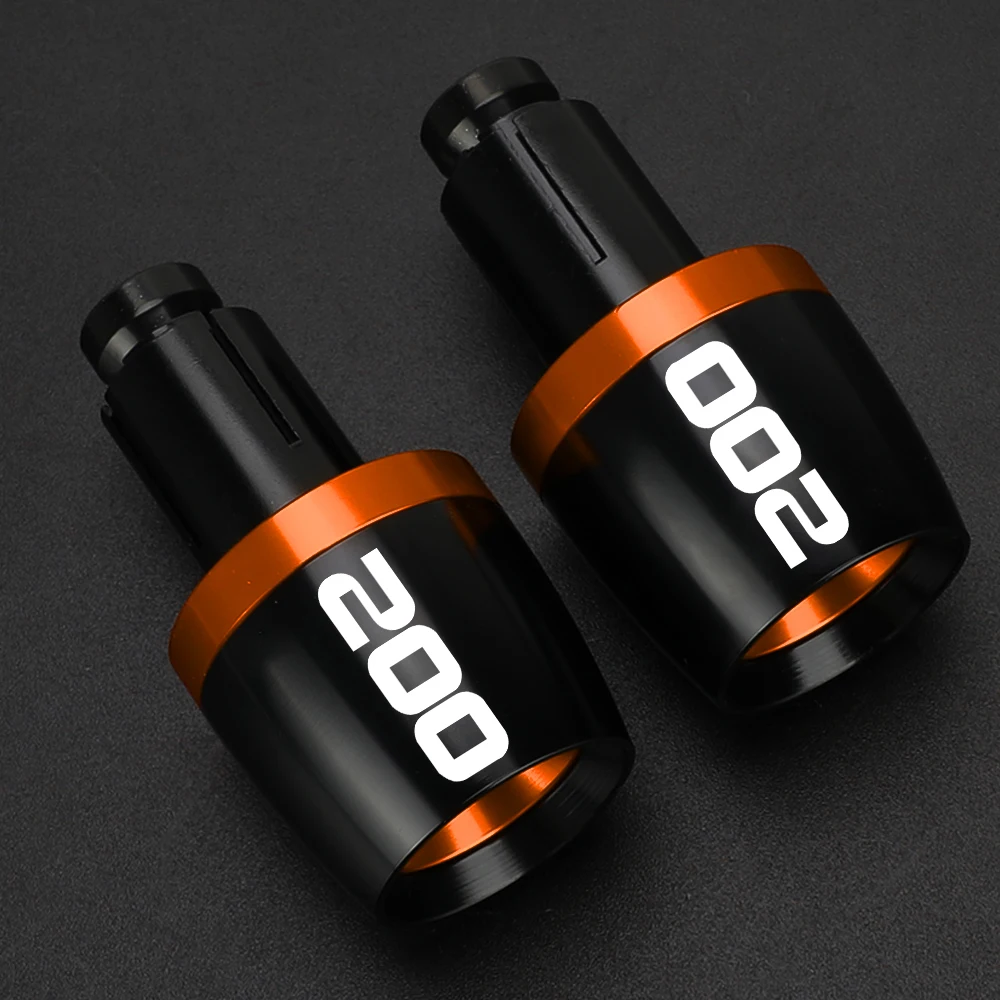 

Motorcycle Universal FOR 200 Duke 2020 2021 2022- 2023 2024 200Duke Handlebar Grips Bar Ends Cap Counterweight Plug Slide