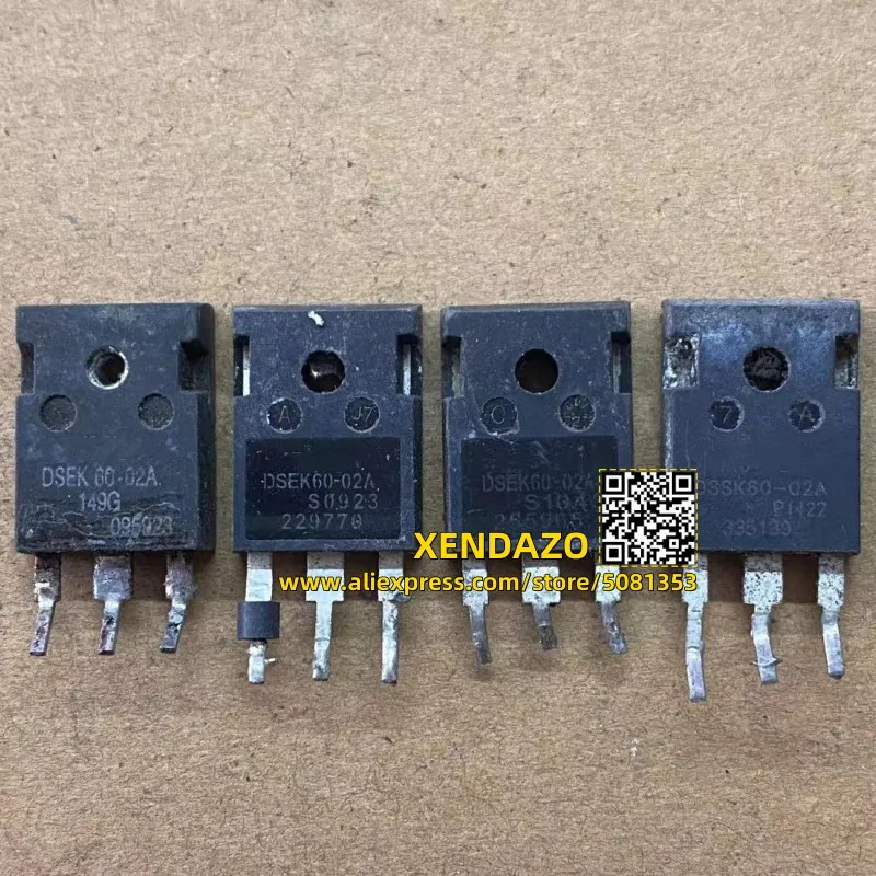 10PCS/LOT DSEK60-02A DSSK60-02A DSEC60-02A 60A 200V (FRED)