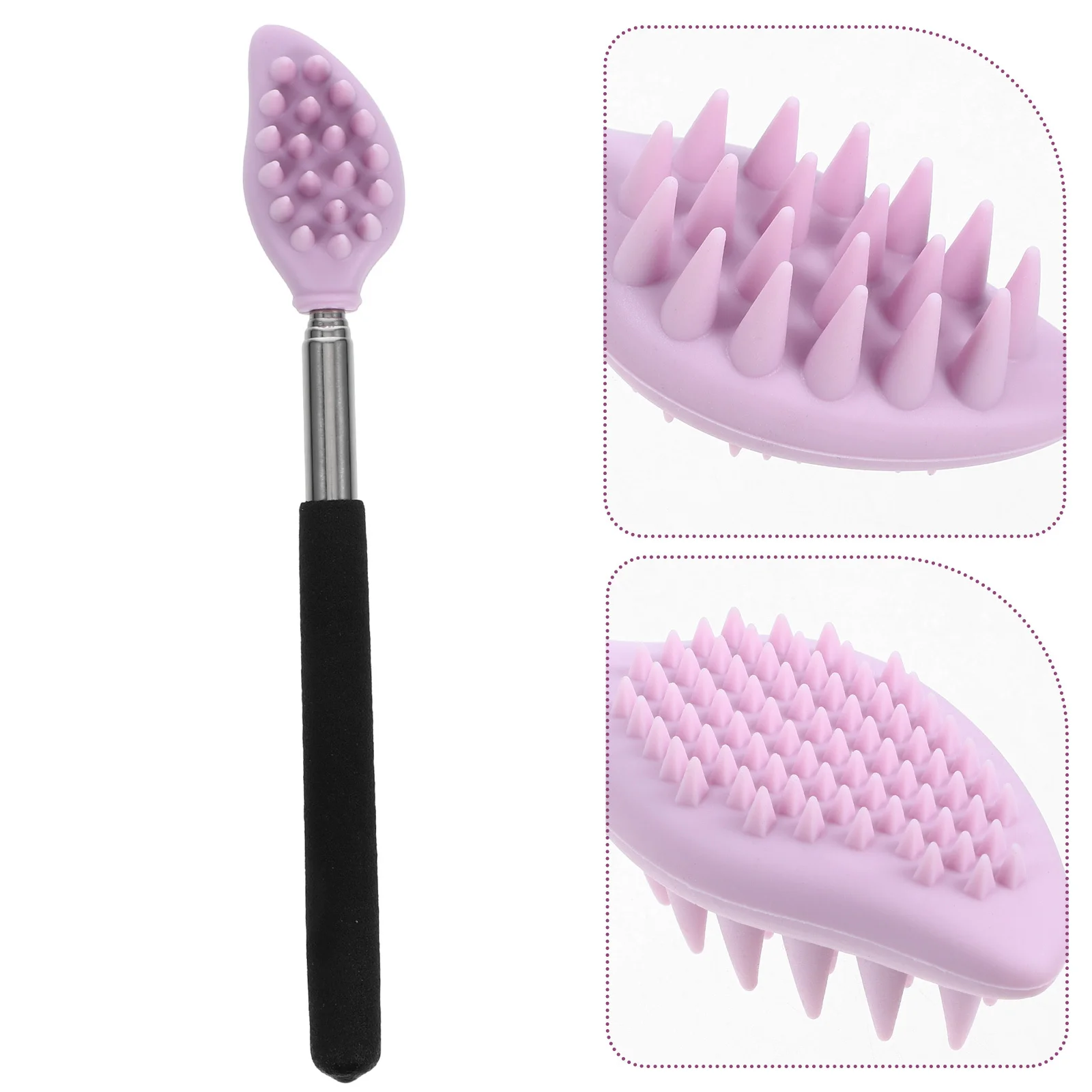 

Portable Back Scratcher with Extended Reach Comfortable Non-Slip Grip Lightweight for Home Office Trip Self-Relief Itch Relief