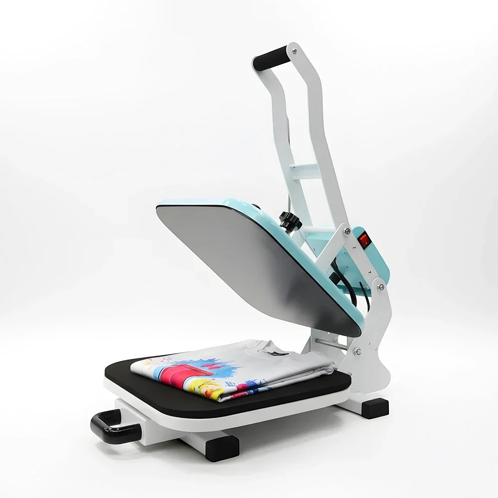 

Ручной термопресс для сублимации на футболках 38x38 см (15x15 дюймов), оборудование для термотрансферной печати