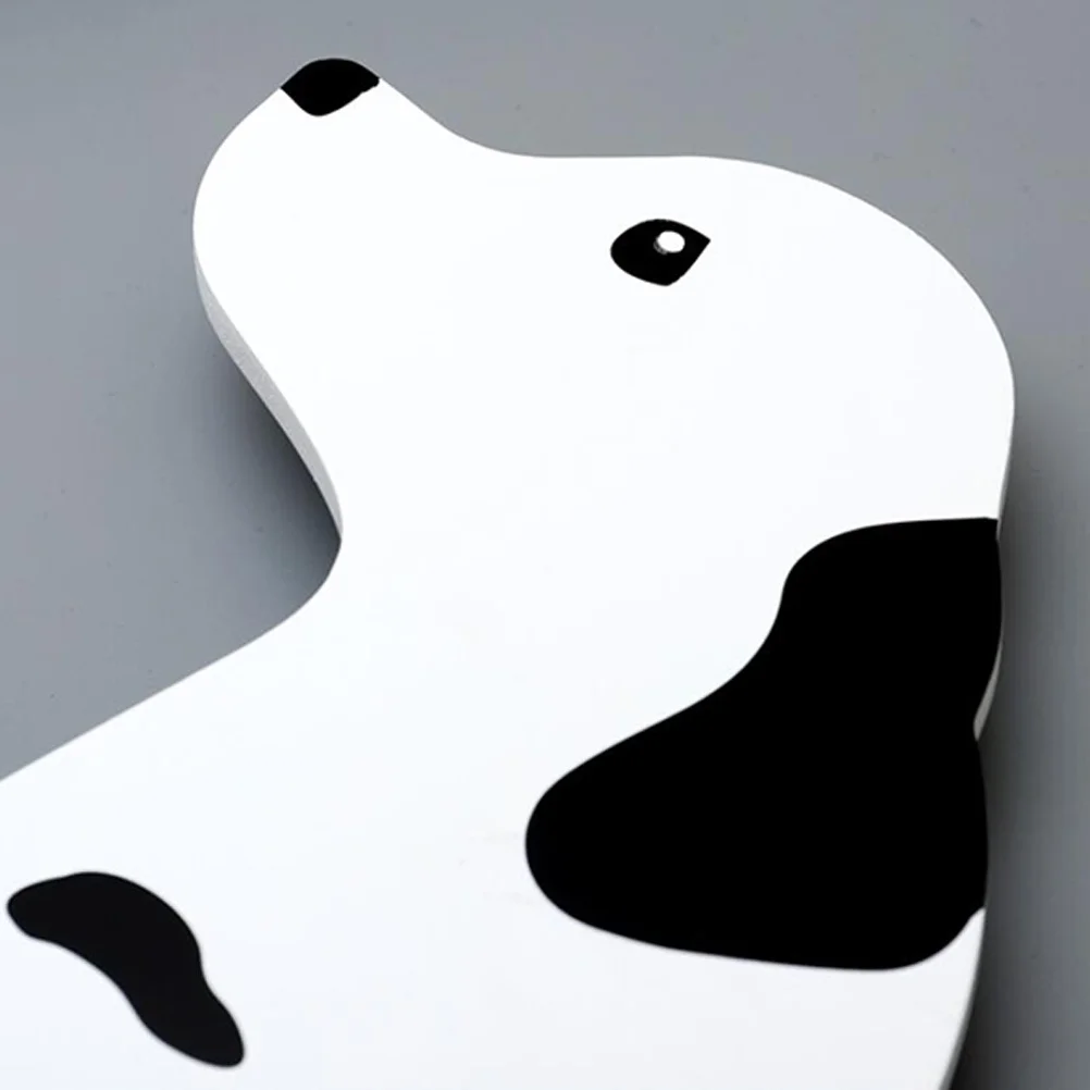 

Dog Shape Cartoon Wall Clock Silent Sweep Creative Hanging Clock for Home Living Room Bedroom Decoration