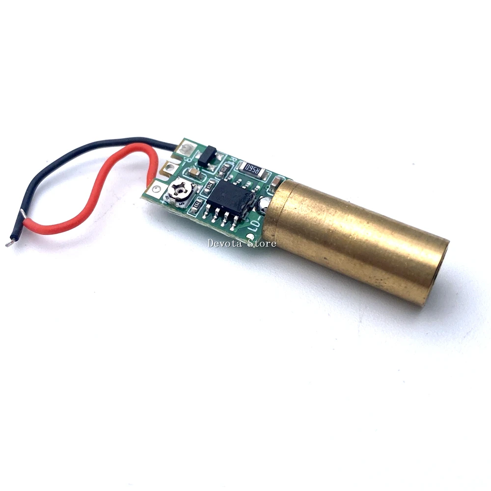 

532nm 8MM Diameter 10mw 3V-4.2V Green laser module Laser pointer designation