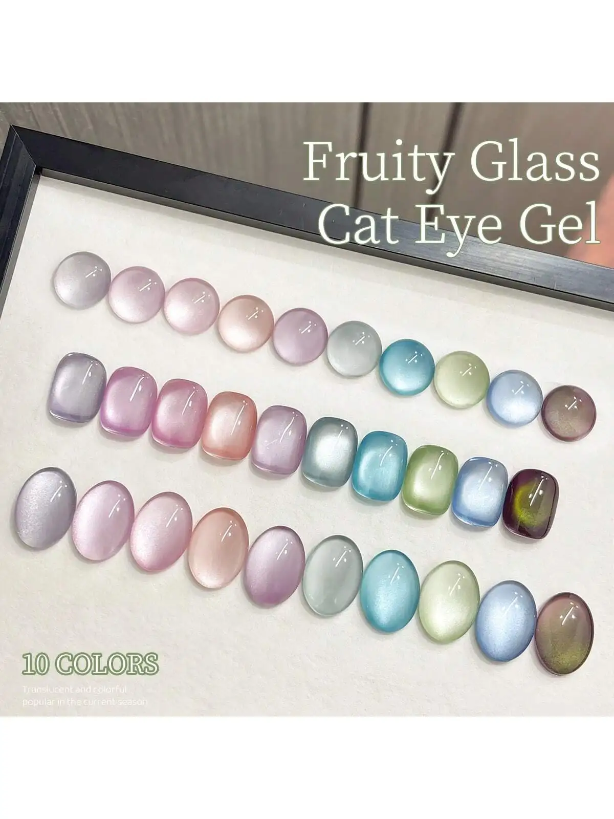 XEIJAYI 1 STÜCK 15 ml Katzenaugen-Nagellackgel 2025 neuer Stil Blau Lila Katzenaugen-Nagelkunst geeignet für Damen-Nagelstudio-Design für