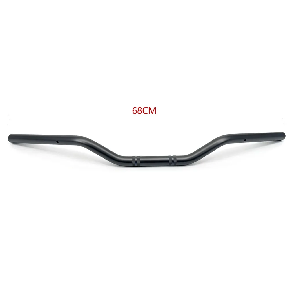 For SUPER SOCO TCMAX MAX TC MAXTC Motorcycle Retro Handle Bar 68cm Handlebar Handle Bars Anti Rust Steering
