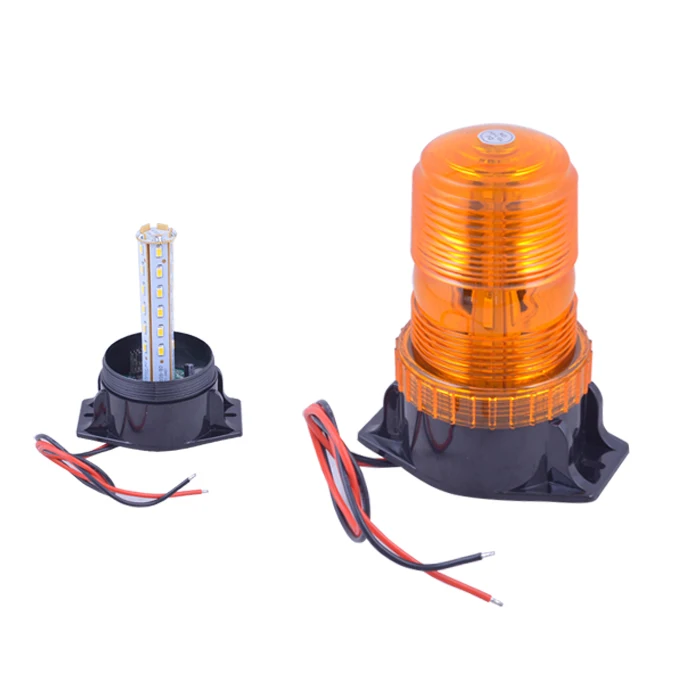 

Electric Forklift Parts LED Safety Strobe Warning Beacon Lamp 10V-110V Construction Flashing Emergency Light
