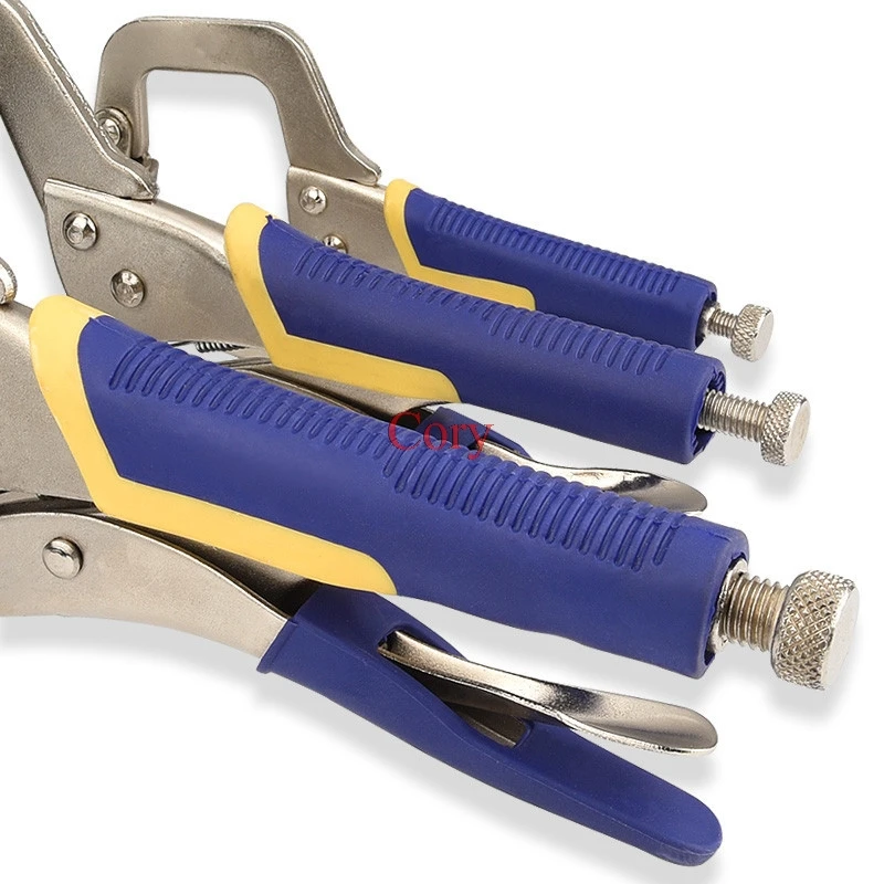 1PC C Type vise grip pliers lock wrench locking pliers toggle clamp Fixed tool 6