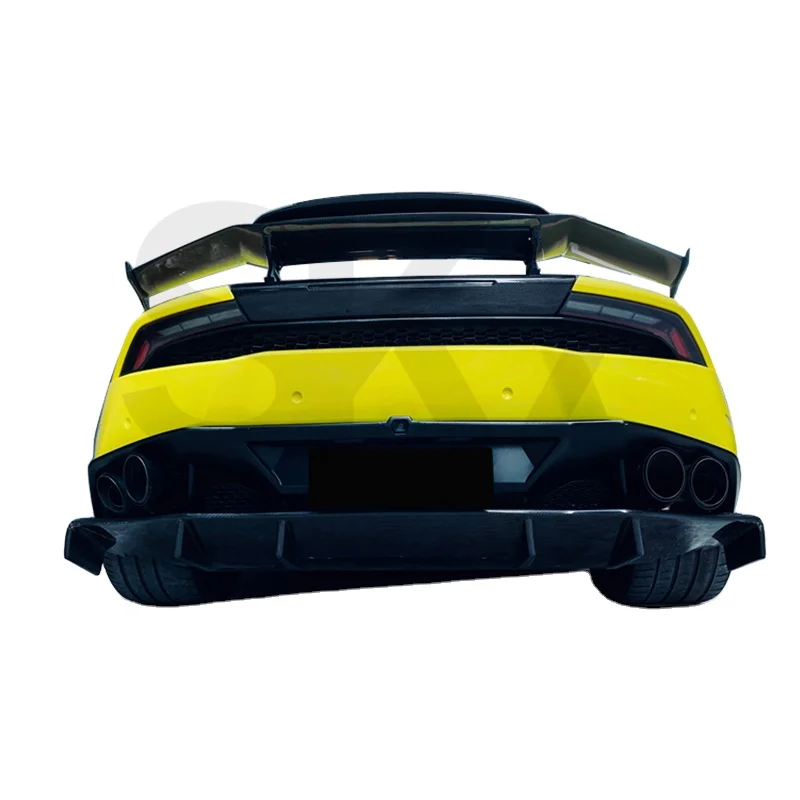 

For Lamborghini Huracan LP610 LP580 Auto Parts Rear Diffuser New Carbon Fibre Rear Lip Bumper Tuning Performance Enhancement