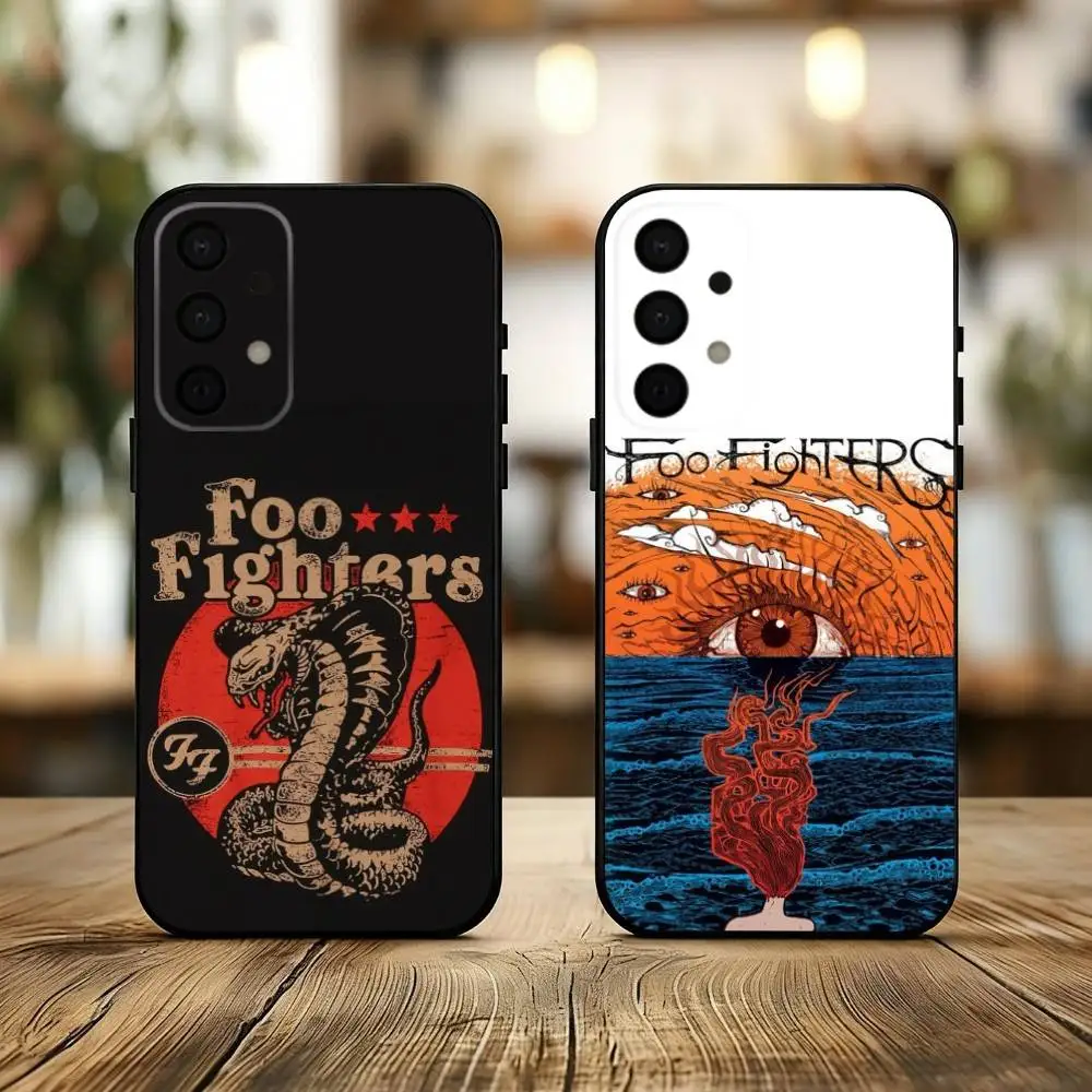 

High-octane Band Foo Fighters phone Case For Samsung Galaxy A73,A72,A71,A70,A53,A52,A51,Others Soft Black Shell