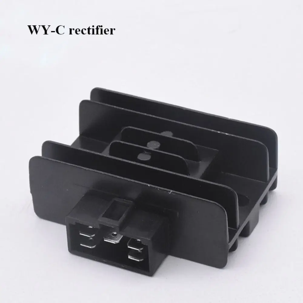 Qianjiang GY6 Guangyang Electrical Vehicle Parts DY110WYCG125FXD125 Black 9 Styles 5-wire Male Plug-in Plastic Voltage Regulator