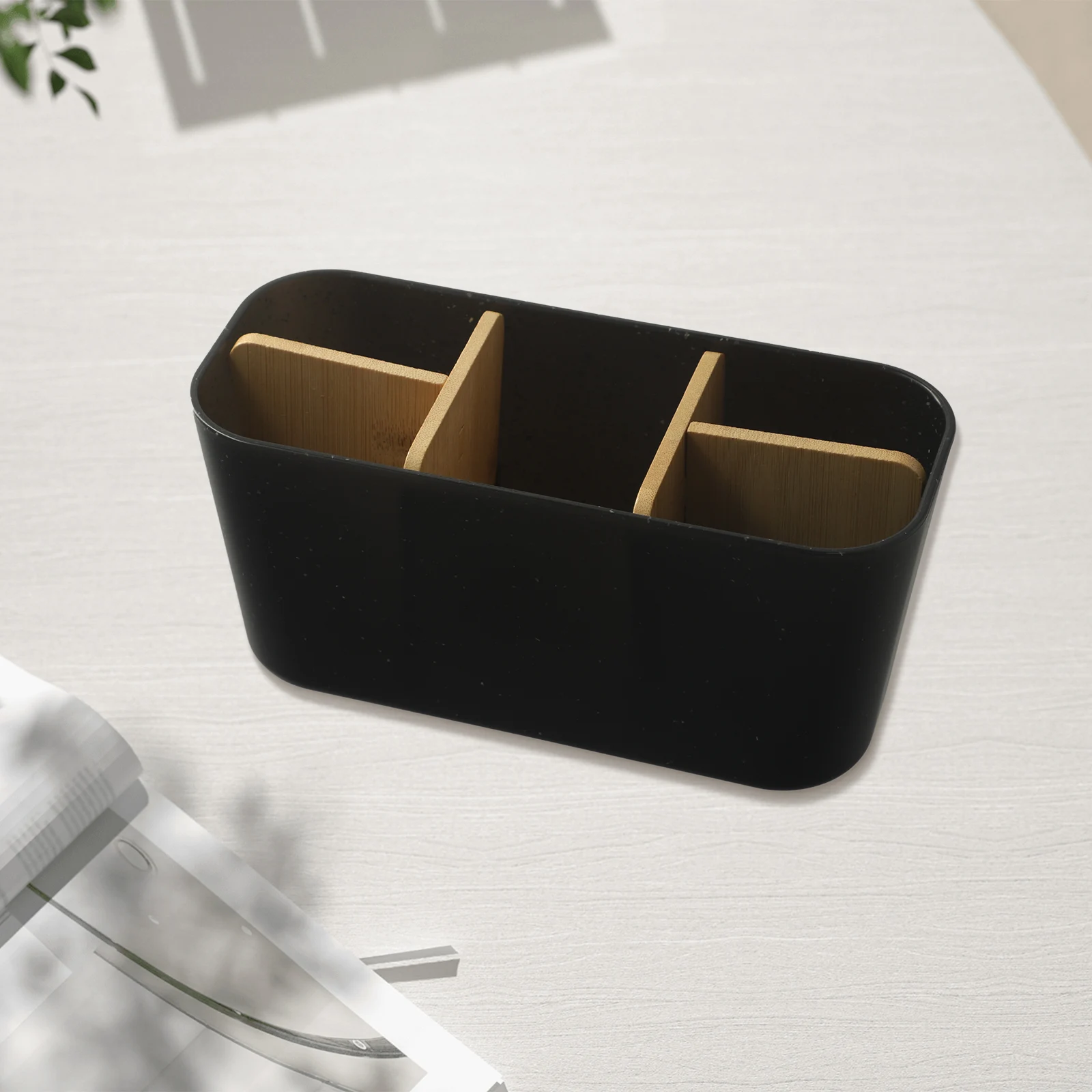 

Clutter Organizer Storage Box High Quality With Five Compartments 21*9*10cm For Home Office Househlod Supplies