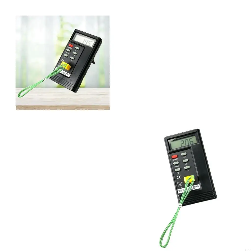 

P82E Industrial Thermometers with Digital Display High Accuracy Temperature Measuring Device for Food Processing & Testing