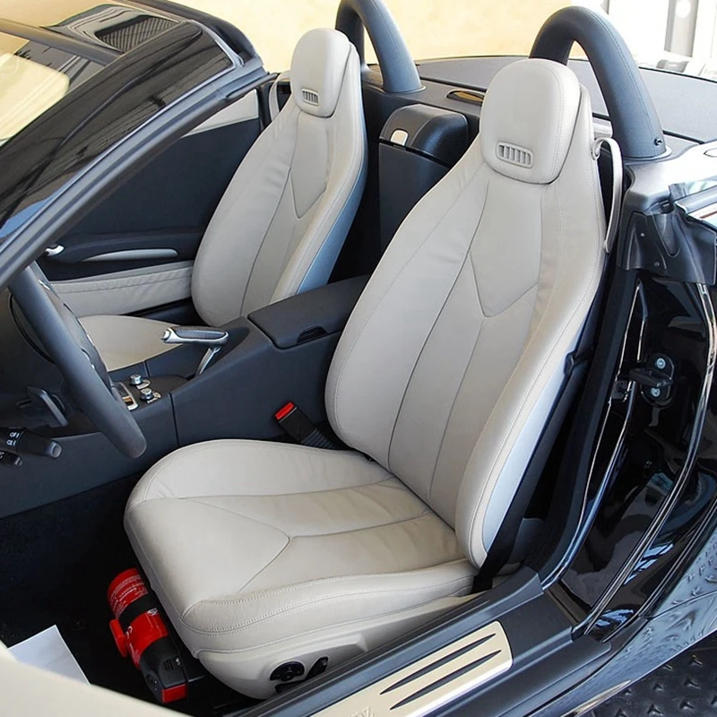

For Mercedes Benz SLK R171 Roadster 2004 20005 2006 2007 2008 2009 2010 2011 Faux Leather Custom Car Seat Covers Accessories