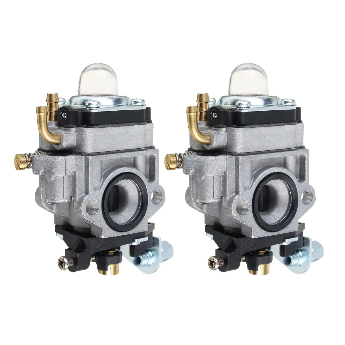 2Pcs Carburetor 10mm Carb W/ Gasket for SRM 260S 261S 261SB PPT PAS 260 261 BC4401DW Trimmer 43Cc 47Cc 49Cc 50Cc