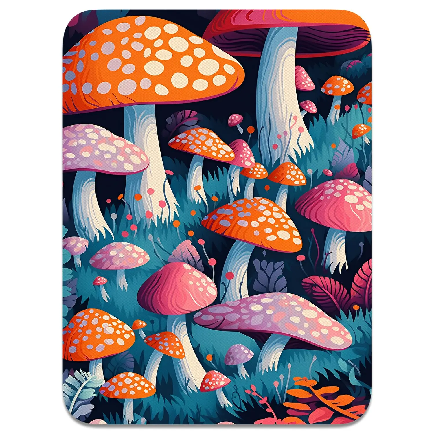 

High Quality Vintage Pretty Mushroom Gaming Mousepad Gamer Mouse Mat Keyboard Mats Desk Pad Mousepads 18x22cm For Computer