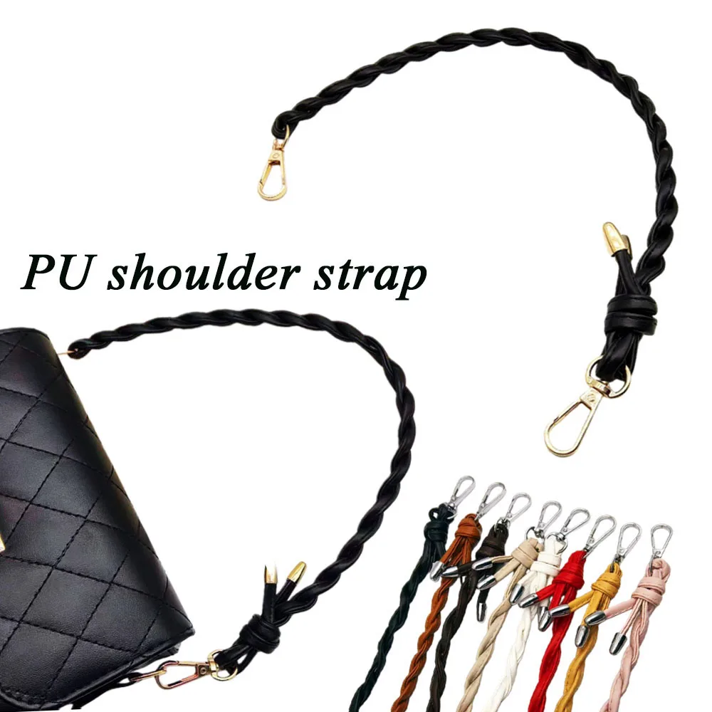 

Плечевой ремень для сумки, двойная оплетка, поворотный ремень для жареного теста, ремень для сумки, сменная ручка для сумки, съемный ремень для сумки из искусственной кожи