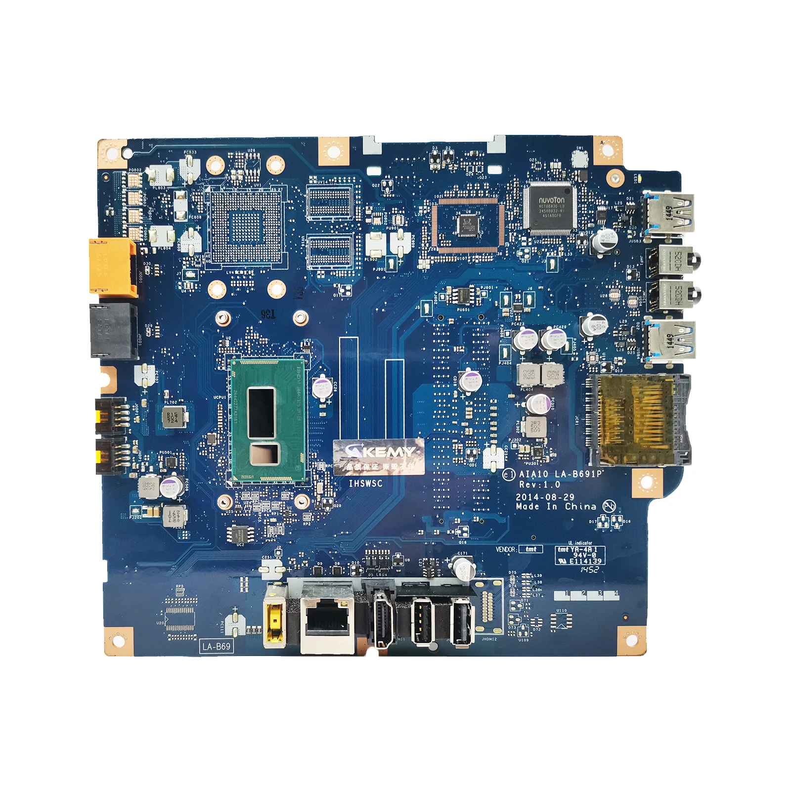 AKEMY AIA10 LA-B691P para Lenovo C2030 C20-30 placa base para ordenador portátil con CPU 3558U completamente probada