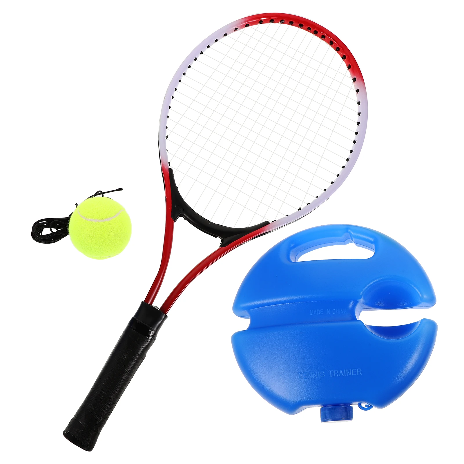 

1Set Tennis Training Device Kit Wear Resistant Material Easy to Use for Adults Beginners Practice Tool