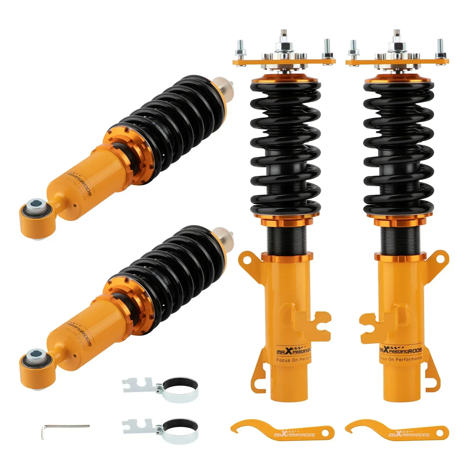 For maXpeedingrods Shock Absorber Coilover For MINI Convertible R52 CooperJohn Cooper Works 2004-2007 FWD