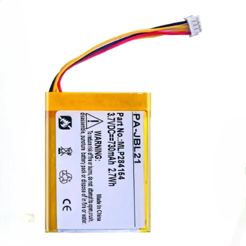 

nice For JBL Go 2 2H GO2 Speaker Battery Replacement GO2/MLP284154 MLP284154 730mAh