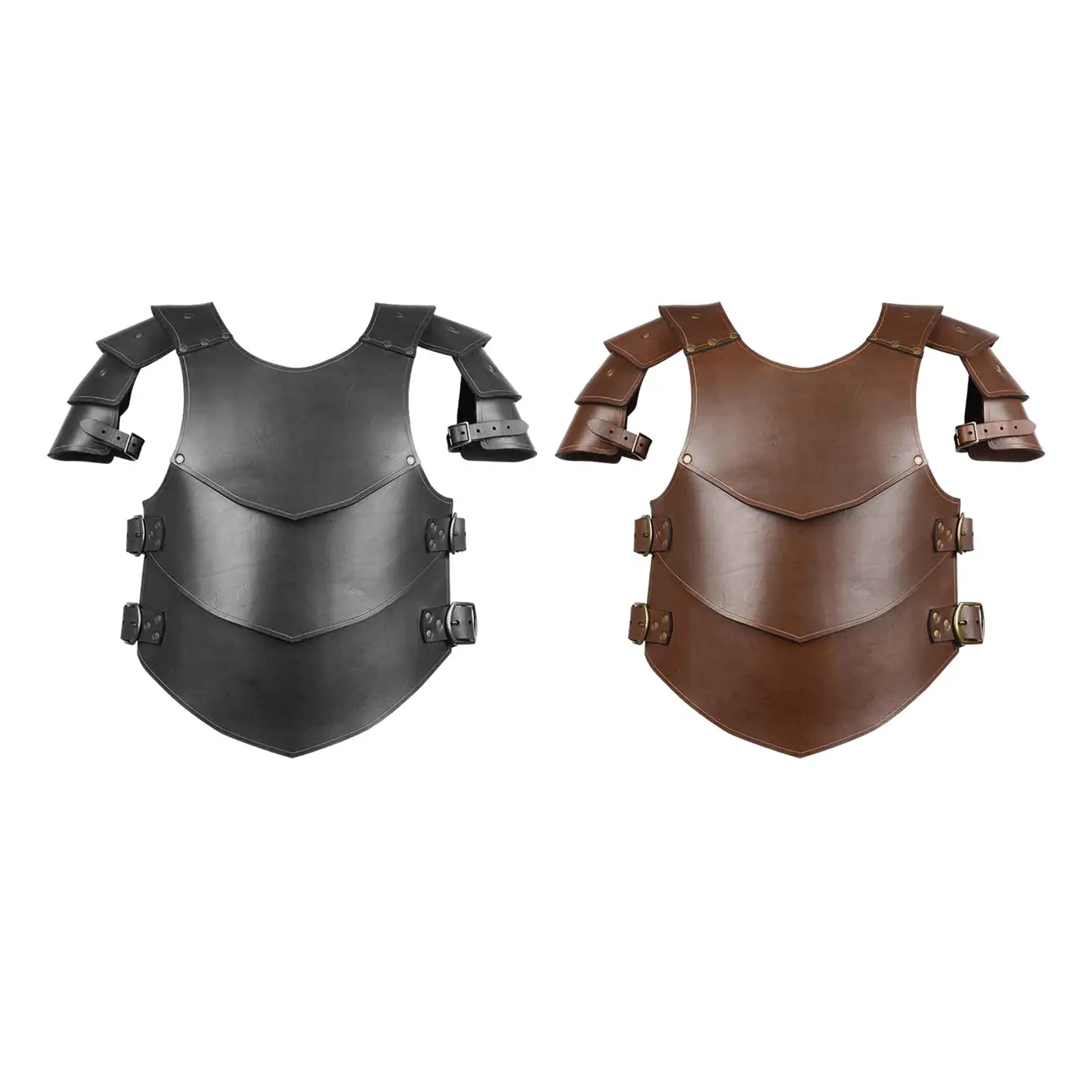 

Viking Chest Shoulder Harness Shrug Armors for Viking Pirate Party Fancy Dress
