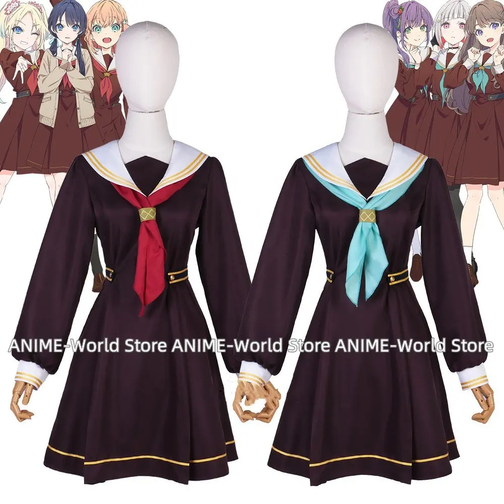 

Link Like Love Live Hinoshita Kaho Murano Sayaka Otomune Kozue Yugiri Tsuzuri Osawa Rurino Outfits Anime Cosplay Costumes