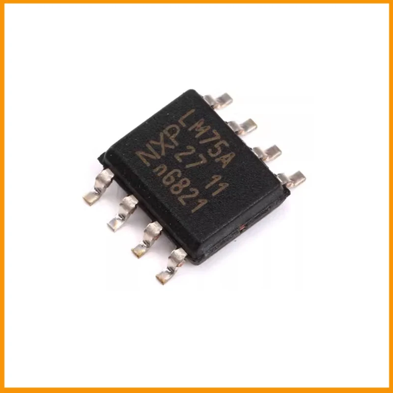 20Pcs/Lot New Original LM75AD,118  LM75AD  Temperature Sensor Digital, Local -55°C ~ 125°C 11 b 8-SOP