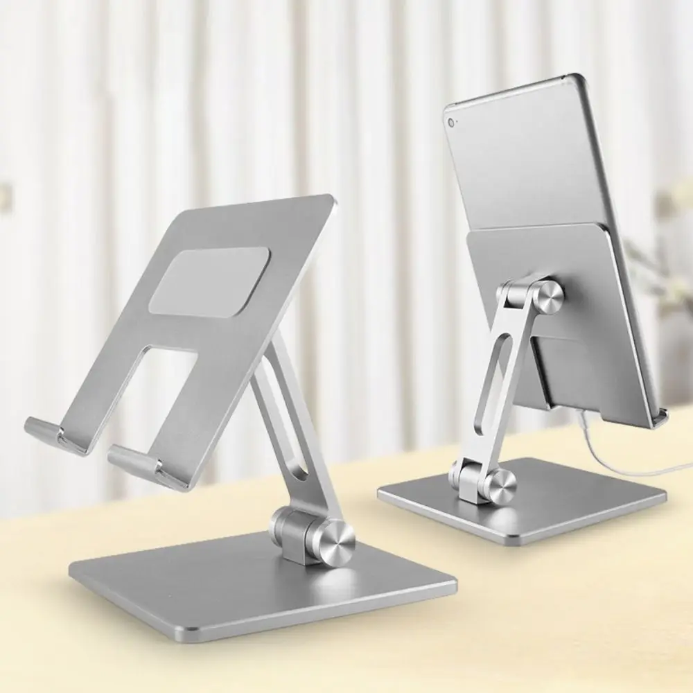 Practical Anti Slip Tablet Stand Holder Foldable Adjustable Tablet Bracket 180° Rotating Multifunctional Phone Holder New