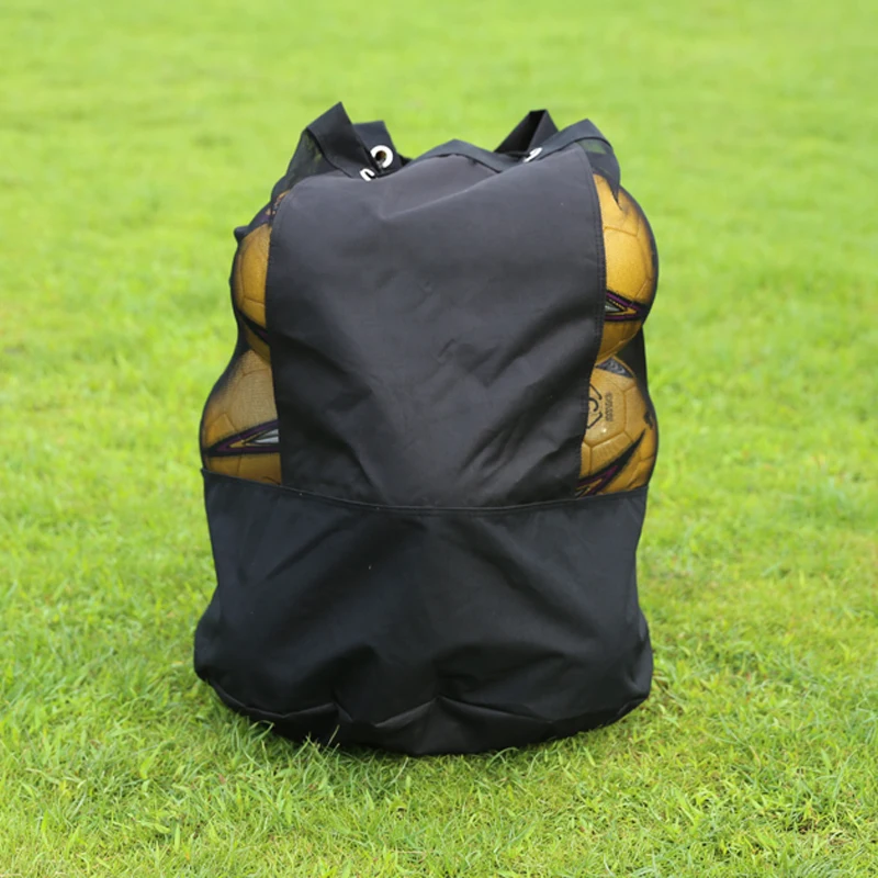 Single shoulder ball bag Large capacity soccer basketball volleyball bag Single shoulder net bag storage bag Large ball bag