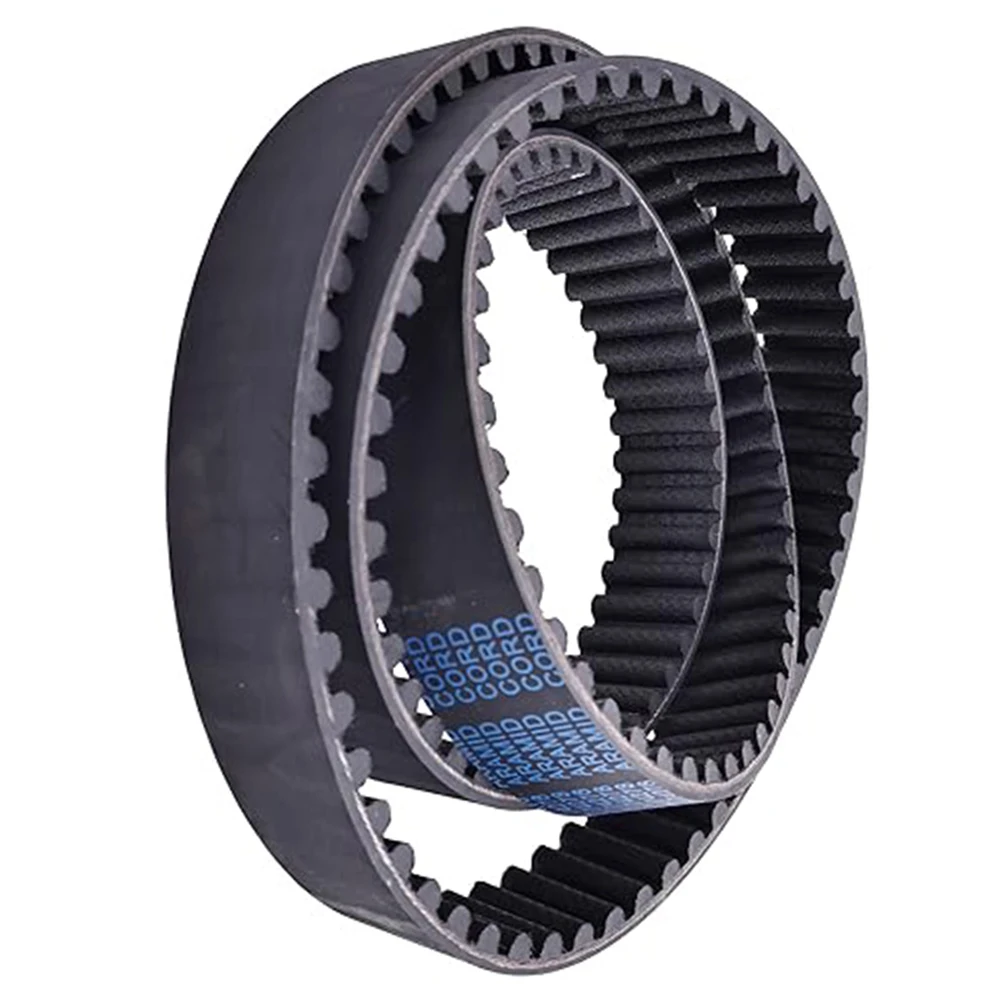 Efficient Drive Belt 4002497 1204 0062 1.5 inch 139T PP Black Offers Accurate Fit and Improved Machine Operation
