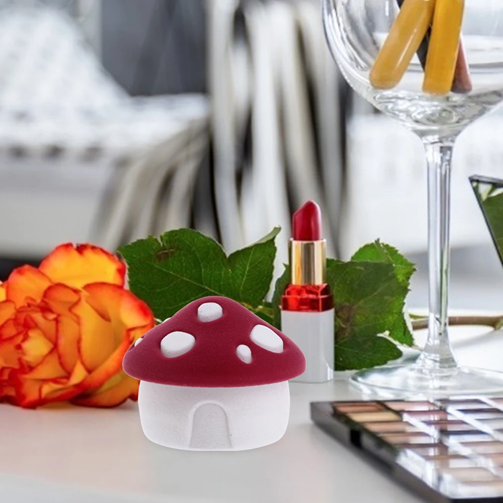 

2pcs Mushroom Jewelry Box Ring Storage Display ganizer Cute Holder Single Case for Necklace Earrings Bracelet Pendant