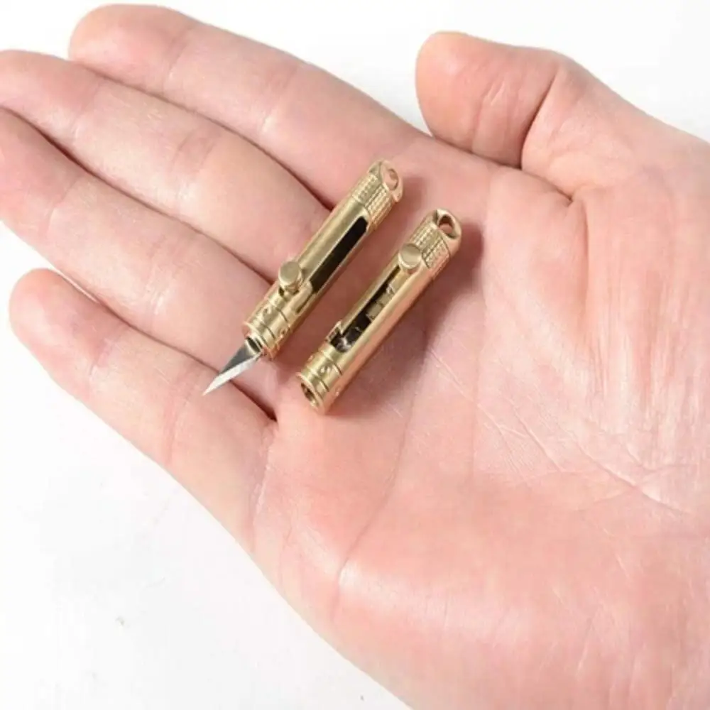 มีดยูทิลิตี้ขนาดเล็กแบบถอดได้จี้ของขวัญการอยู่รอดเครื่องตัดกระดาษกล่องที่เปิดซองจดหมายเครื่องเขียนเอ็กซ์เพรสมีดอุปกรณ์สำนักงาน