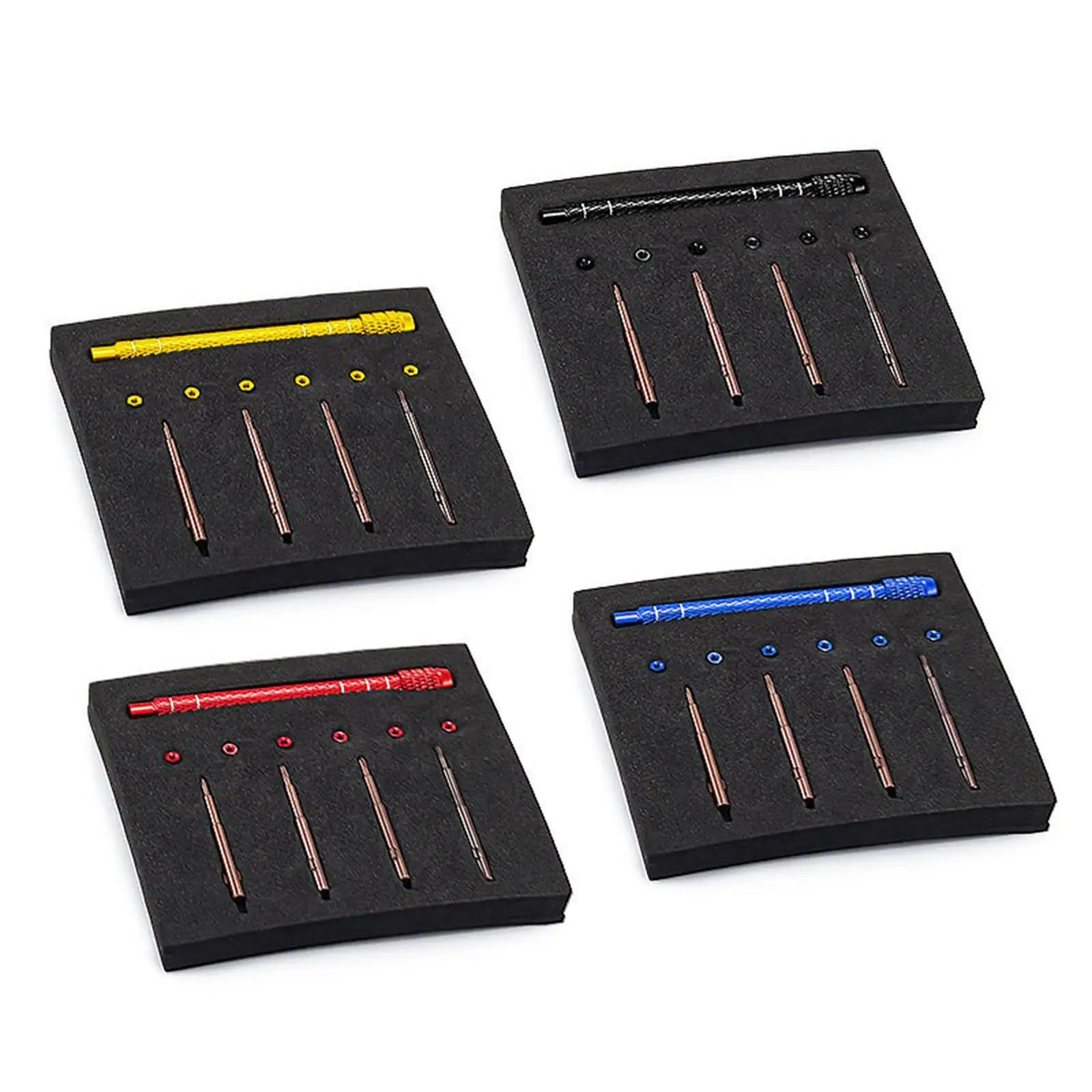 

RC Car Tools Set Compact Aluminum Alloy Screwdriver Accessories for 1 30 Scale SCX30 Hobby Maintenance