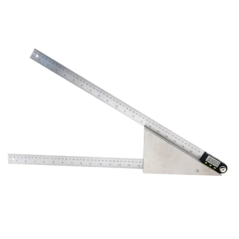 500 mm 360 Degree Electronic Protractor Level Angle Meter Electron Goniometer Stainless Steel Ruler Used For Angle Measurement