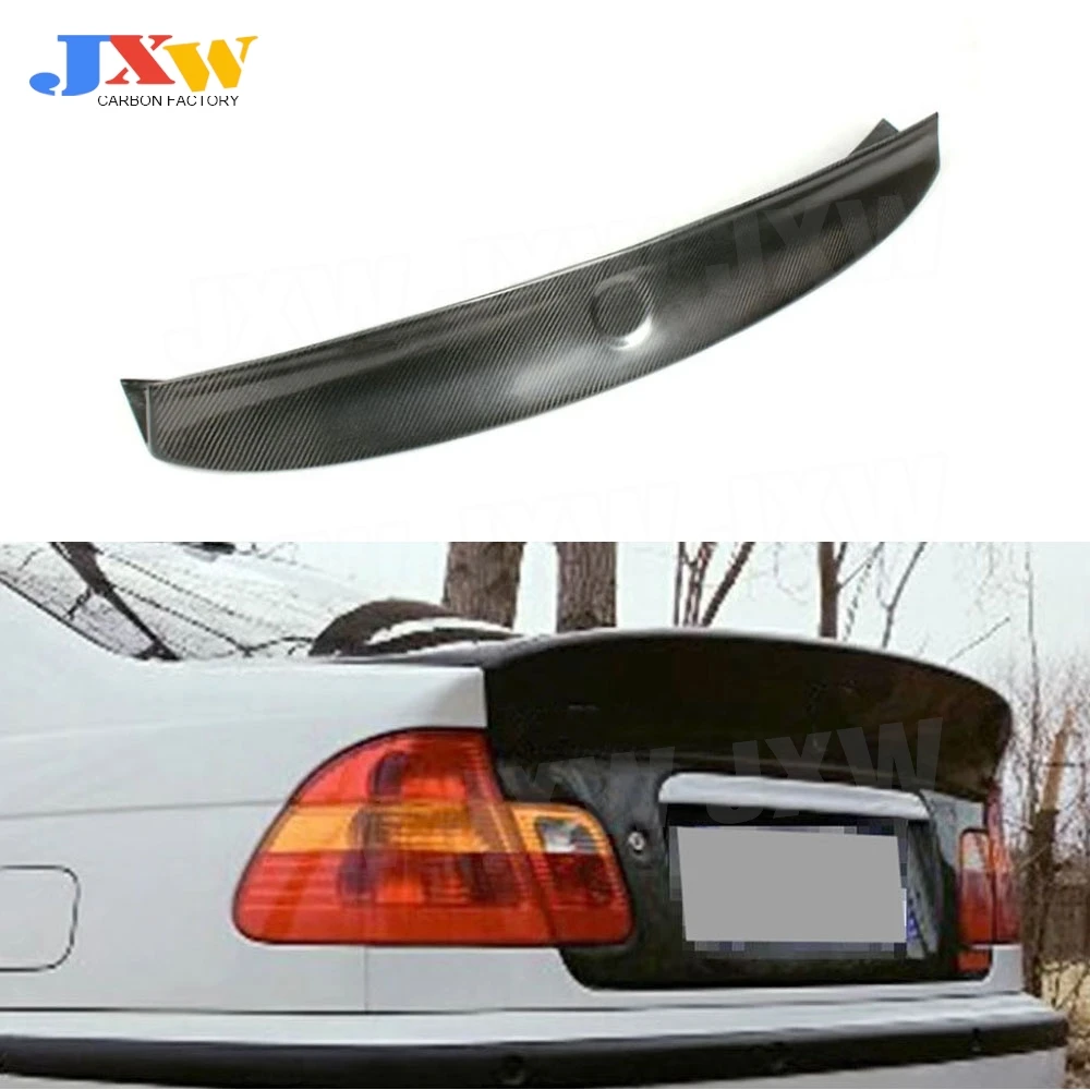 

Carbon Fiber Rear Trunk Lip Spoiler Body Kits for BMW 3 Series E46 4door 1999-2006 Car Accessories Rear Boot Wing FRP Decoration