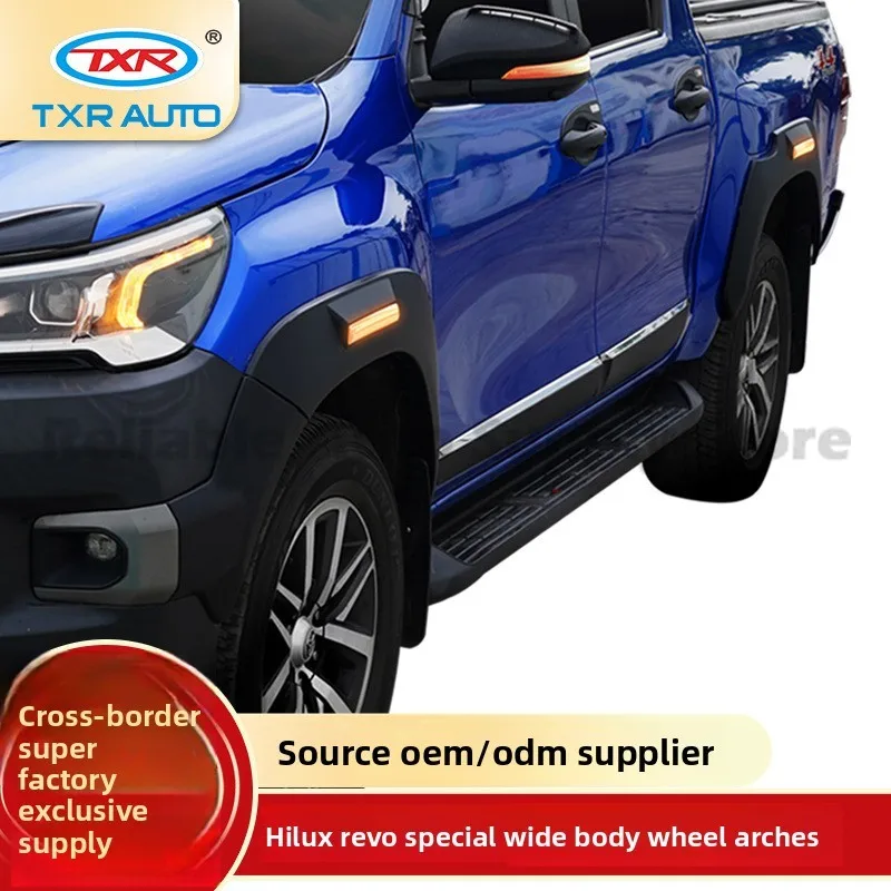 

Для Toyota Hilux Revo Rocco Fender Flares широкий корпус колесные арки стильная прочная защита внедорожный вид