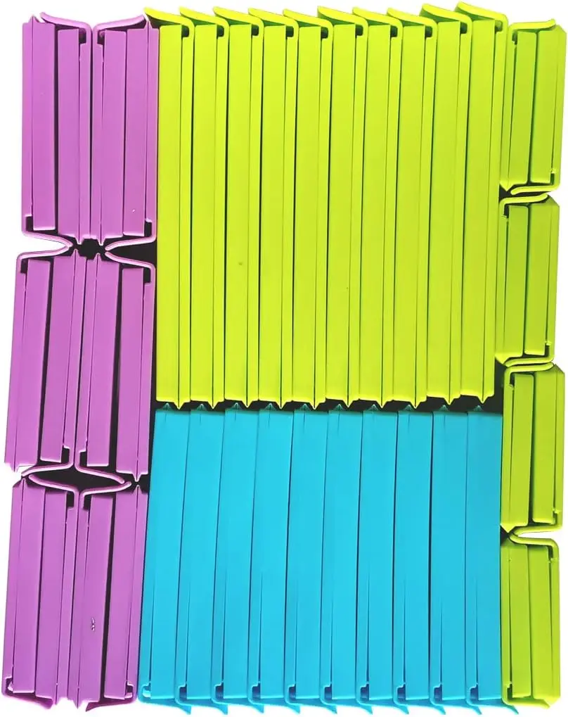 40 PCS Food Bag Clips - 4 Sizes for Kitchen Sealing
