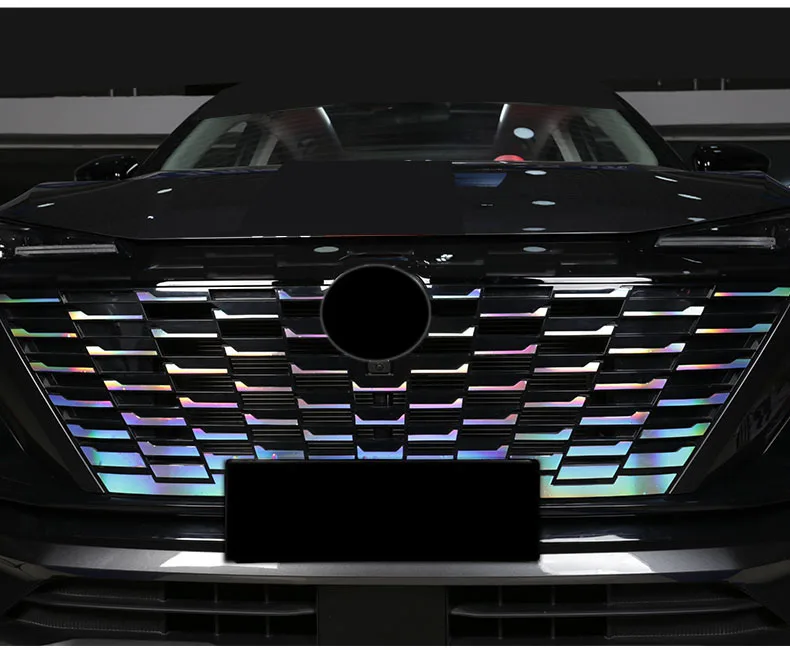 FOR CHANGAN CS55 PLUS 2nd 2022 2023 Car Exterior Decoration Accessories Screen Color Changing Film Patch DIY Sequins