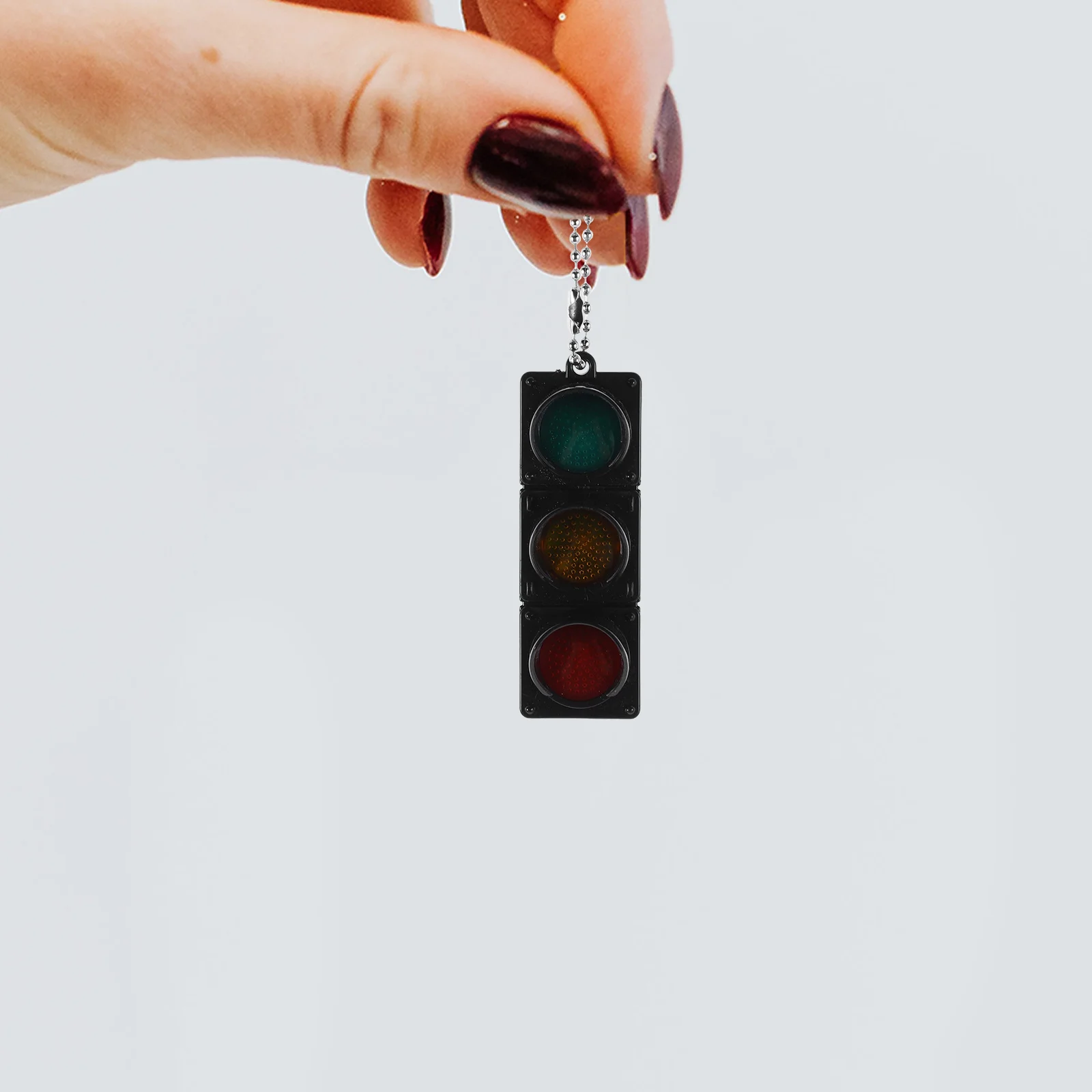 2 قطعة محاكاة صغيرة إشارة المرور وامض للأطفال الوعي المروري مرحلة ما قبل المدرسة التدريس الدعائم مجموعة ألعاب تعليمية #3