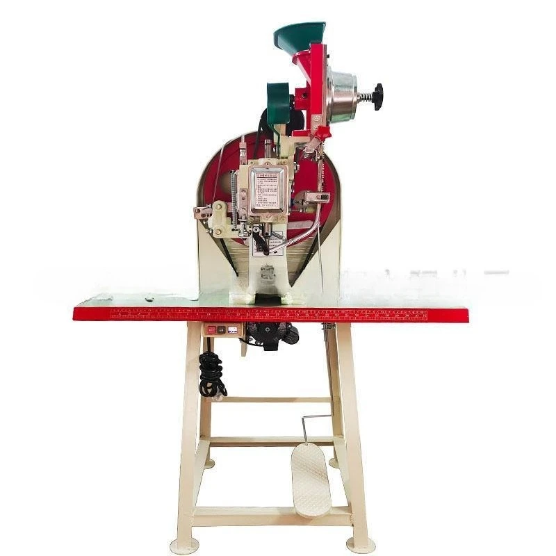 Riveting machine gift box semi-hollow nail riveting machine tote bag semi-automatic riveting machine