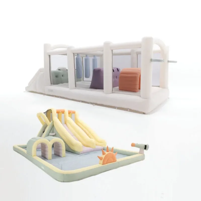 Castillo inflable al aire libre, casa de rebote, trampolín deslizante inflable de PVC completo, adecuado para castillo de niños, fiesta de cumpleaños