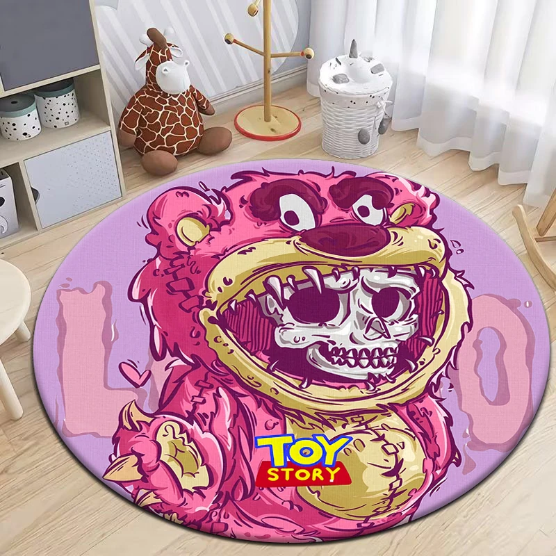 Toy Story cartoon cute Printed Round Carpet,bedroom,Living Room,door mat ,Picnic,anime,room decoracion,area rug,anime rugs