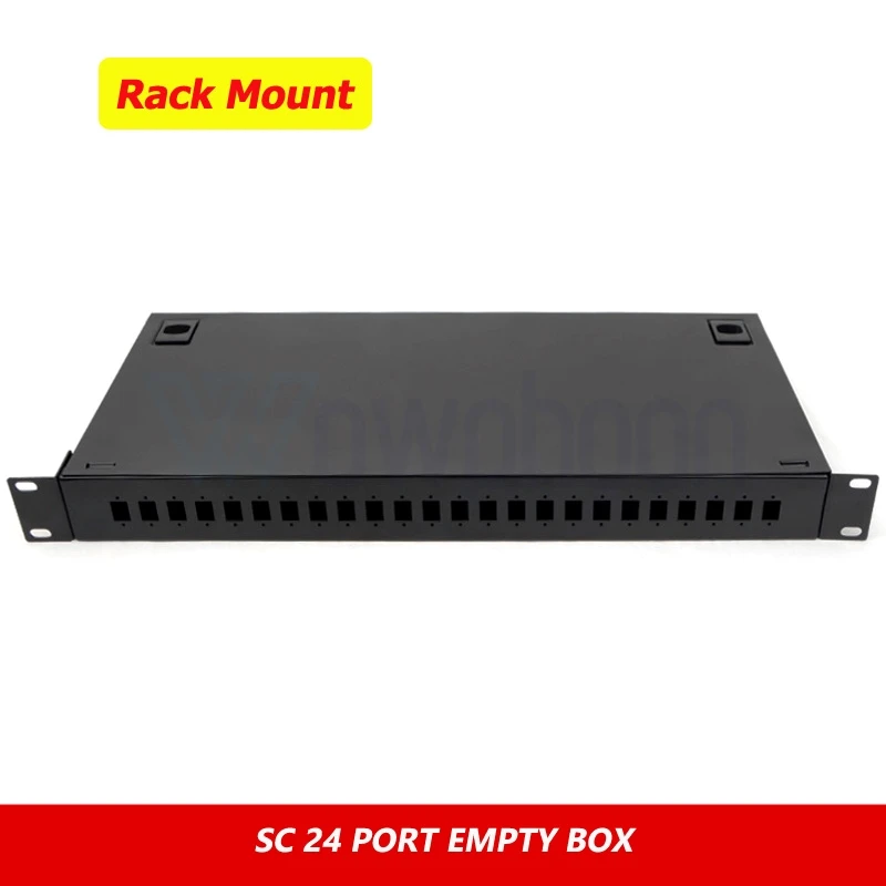 Rack Mount for Outdoor Fiber Optic, ODF Empty Patch Panel without Adapter Customized, Fiber Optic, LC, SC, ST, SC