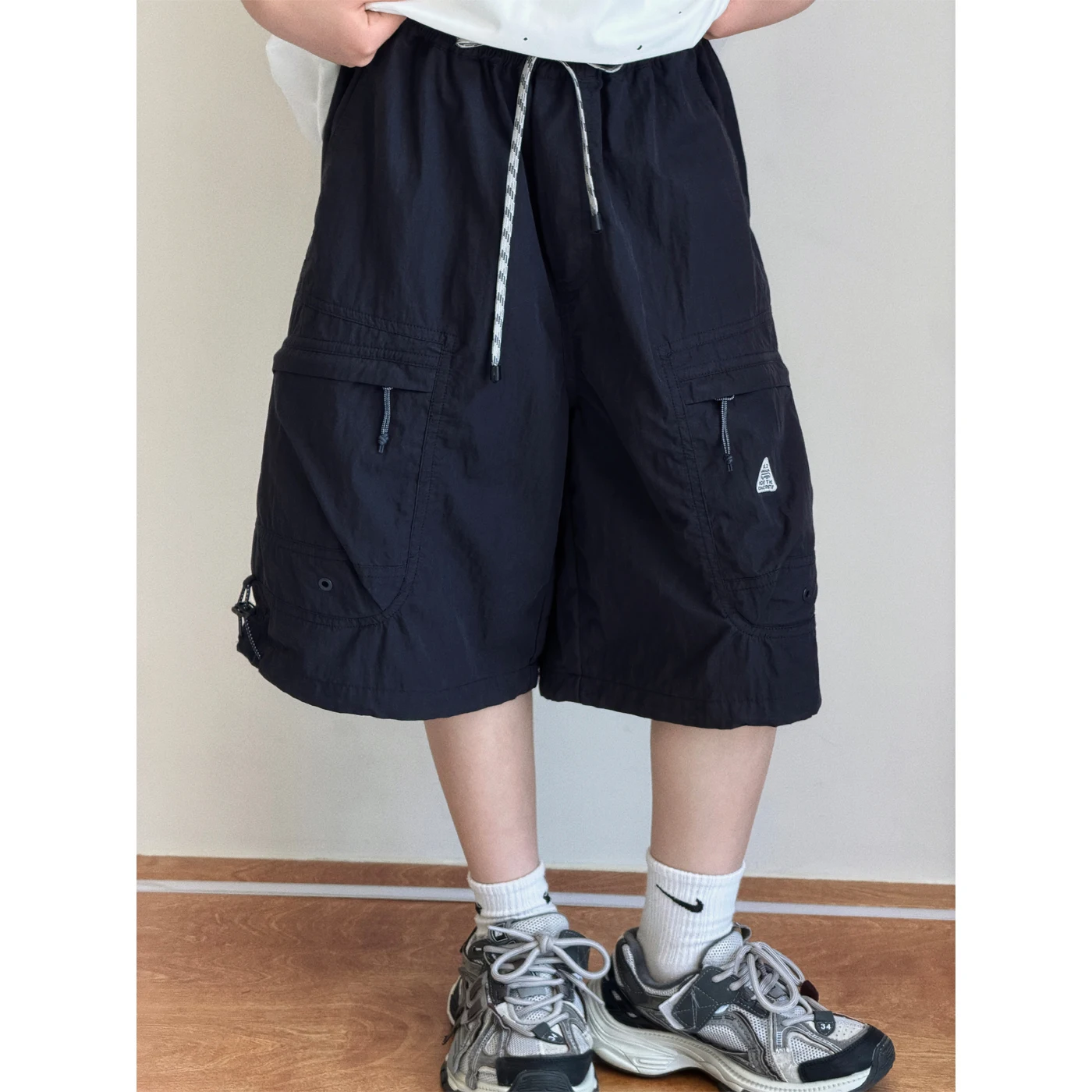 pantalon-decontracte-doux-cinq-quarts-pour-enfants-unisexe-en-melange-coton-nylon-taille-mi-haute-style-workwear-pour-l'ete