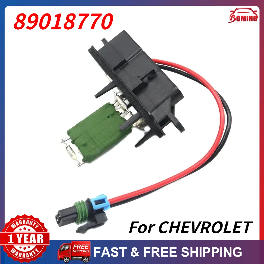 

Новый резистор двигателя вентилятора отопителя 89018770 22941007 для CHEVROLET EXPRESS 1500/2500/3500/4500 KODIAK G30 ISUZU H SERIES TRUCK GMC