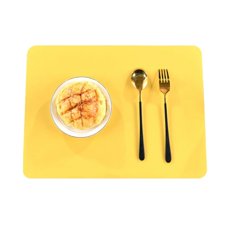 

1/4/6/10PCS Silicone Placemats Food-Grade Non-Slip Countertop Protector Kitchen Counter Mat Baking mat Dishwasher Safe 식탁매트