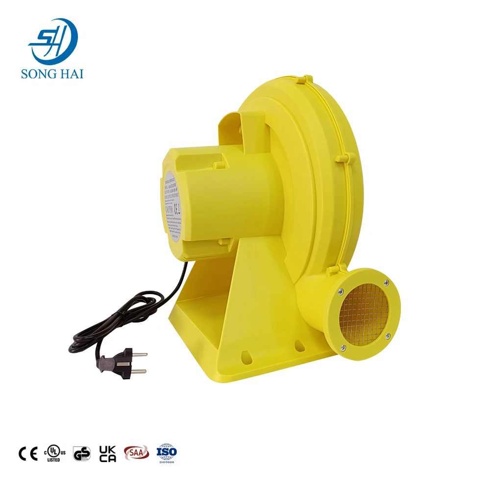 Low Noise Pressure Electric Bounce House 750w air Blower for Inflatable Castle